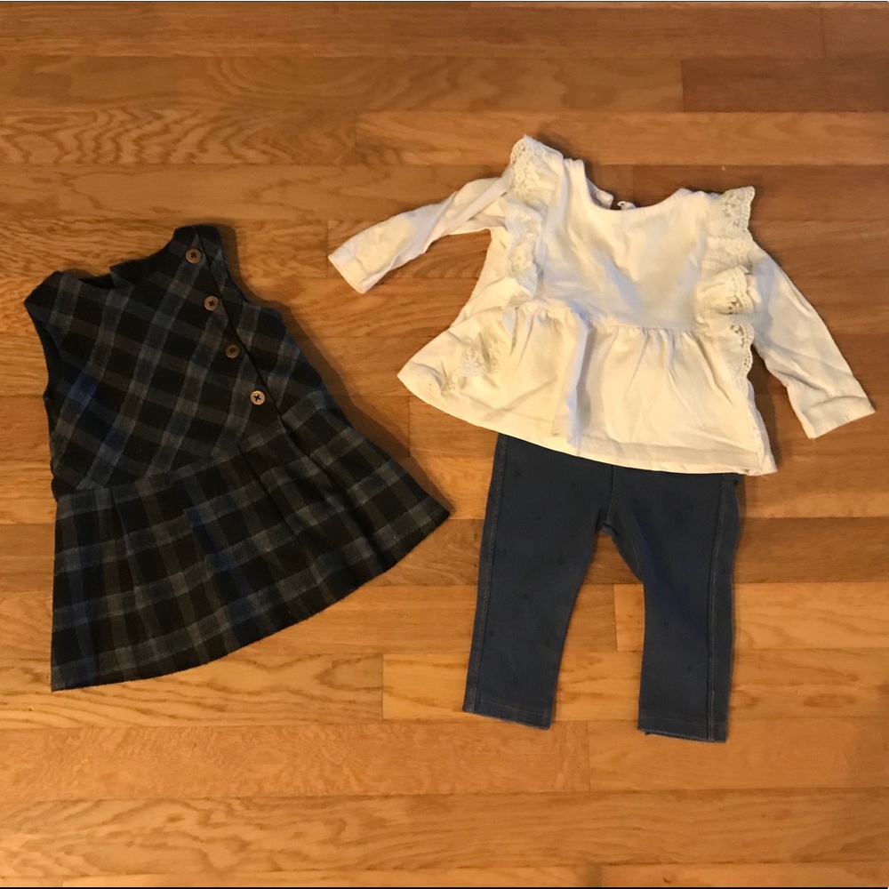 ZARA dress and two peice